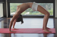 Caprice in Sexy Yoga Cutie
